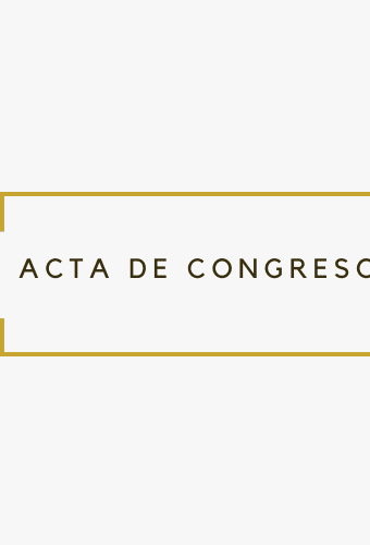 Actas de congreso